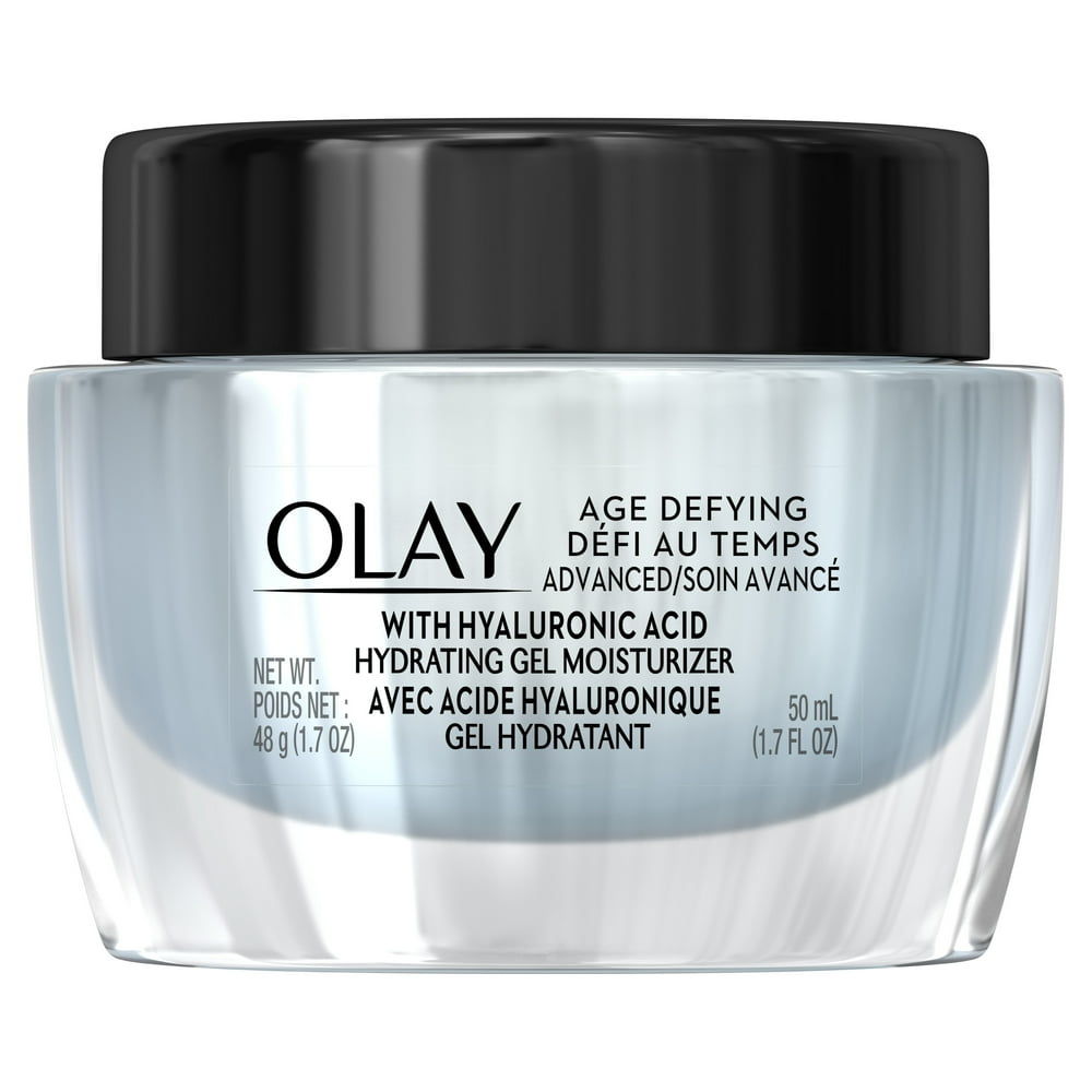 Olay Age Defying ADVANCED Gel Moisturizer with Hyaluronic Acid, 50 mL, 1.7 oz