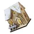 thumbnail image 1 of Advancent Casa de luminosa navideña Cabaña luminosa Adornos de escritorio de para oficinas y tiendas Kits de decoración para fiestas No.2 Advancent HA044206-02, 1 of 6
