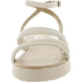 thumbnail image 3 of Journee Collection Womens Palomma Faux Leather Cushioned Strappy Sandals, 3 of 4