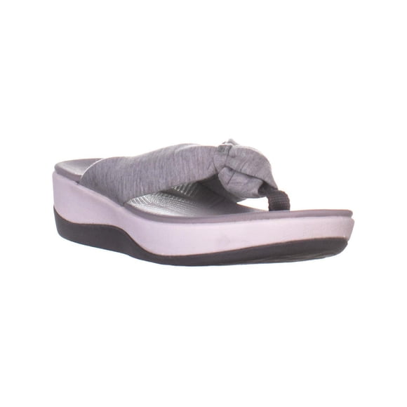 Clarks Arla Glison Tongs, Gris Uni