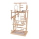 thumbnail image 4 of Soporte de juego para loros, percha para loros, parque infantil, escalera, centro de actividades para aves, soporte para juegos de pájaros, soporte de, 4 of 9