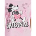thumbnail image 4 of Mickey Mouse Women's Graphic T-Shirt with Short Sleeves, 4 of 5