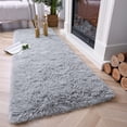 thumbnail image 2 of Alfombra Chicrug Soft Runner para dormitorio o sala de estar, 60 x 180 cm, color gris, 2 of 5