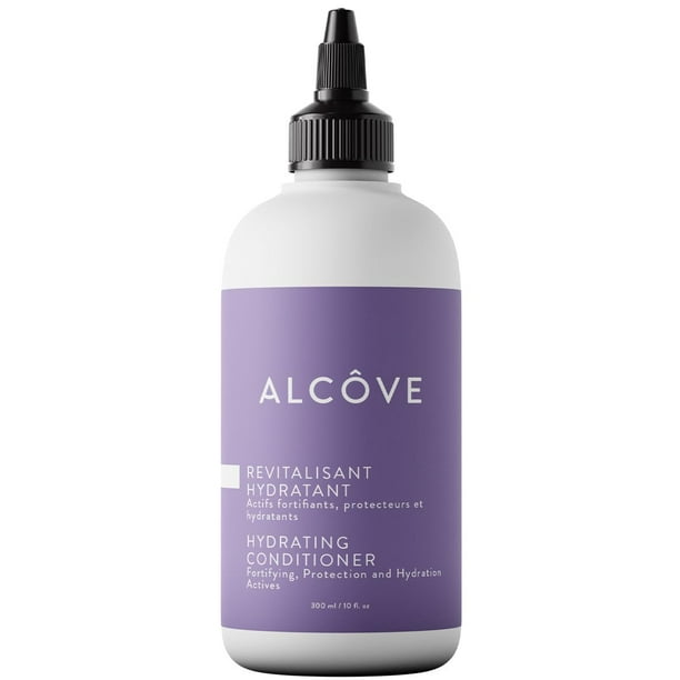 Alcve - Acondicionador Hidratante - Hidratante y Nutritivo - Ayuda a hidratar el cabello dañado - Propiedades anti-frizz - Fórmula ligera - Hecho con aceite de argán - Color - Sin sulfato - Vegano -