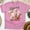 Azalea, variant on I Believe in Santa and Coffee T-Shirt | Cute Holiday Graphic Tee, Heliconia, Size M