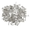 thumbnail image 2 of Pendientes de Hierro con Tapones para Pendientes de Oreja Sunnimix Plata Pendientes postes y respaldos, 2 of 8