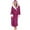 Hot Pink, variant on WTXUE Pj Sets for Woman | Robes Nightgowns for Women Bathing Suit for Women Winter Lengthened Shawl Bathrobe Home Clothes D Robe Coat | 1 Piece Black L