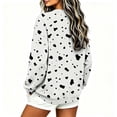 thumbnail image 3 of YOIAVAIOY Lightweight Long Sleeve Athletic Sweatshirts Loose Fit Crewneck Pullover Sweatshirt Outdoor Hiking Graphic Pullovers L, 3 of 9