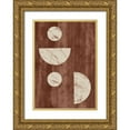 thumbnail image 1 of Artographie Studio 18x24 Gold Ornate Wood Framed with Double Matting Museum Art Print Titled - Geo Marble, 1 of 4