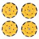 thumbnail image 5 of Rueda Mecanum goma de rueda de Robot amarillo y negro para coche inteligente DIY para ingeniero Amonsee Otros, 5 of 8