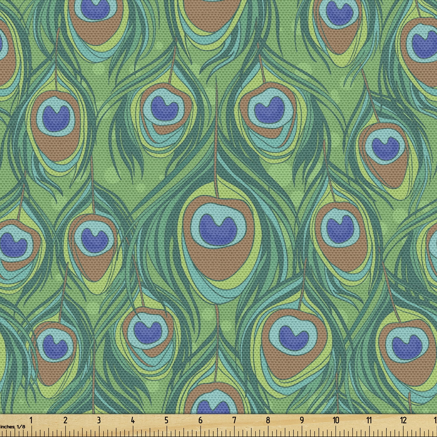 Set Of 20 Pc 20'' x 30'' Peacock Feathers Tissue Animal Pattern Print Tissue 