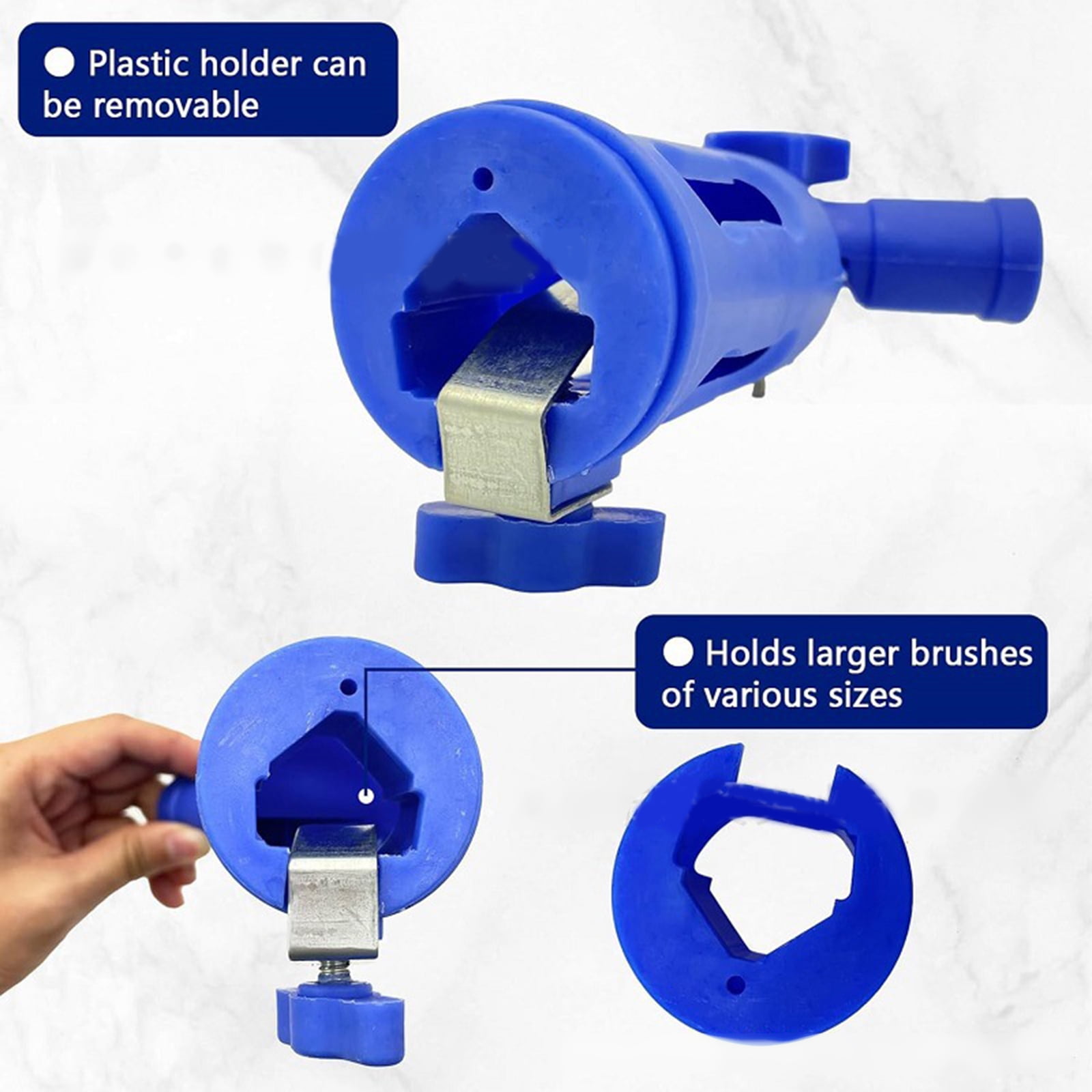 Adjustable Paint Brush Holder Paint Brush Extension Handle Corner Painting Tool For Precise Wall Ceiling