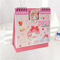 thumbnail image 1 of Calendario de escritorio de dibujos animados creativos de Hello Kitty para niños, lindo Calendario de melodía de anime, Bloc de notas de escritorio para niños, suministros escolares de oficina, 2023, 1 of 3