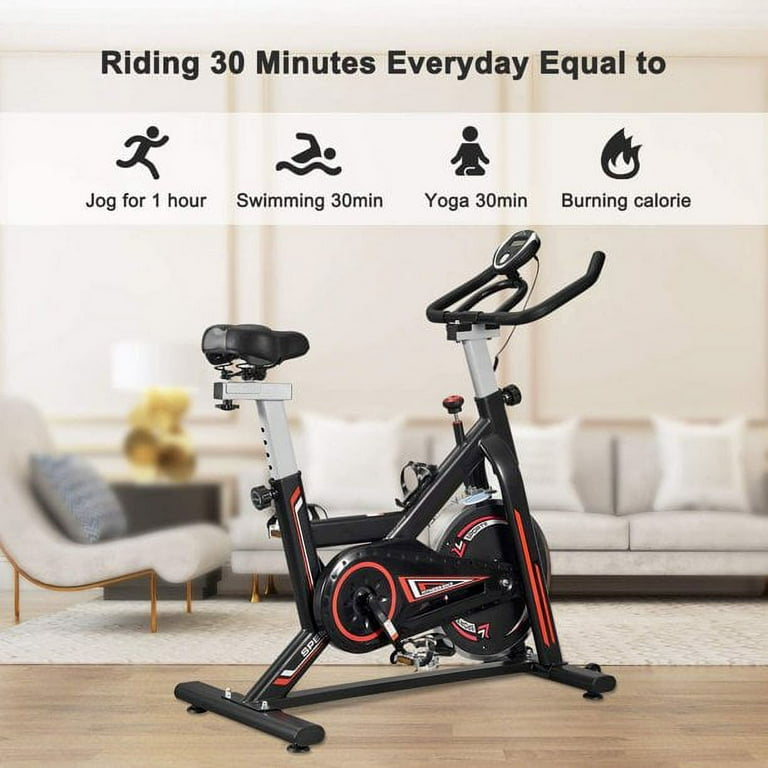 1 hour on exercise bike 2025