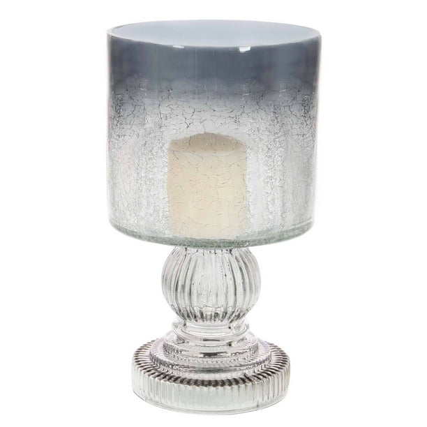 Decmode Traditional Smoked Glass Hurricane Lamp Com - Smoked Glass Hurricane Lamp Decmode Traditional Smoked Glass Hurricane Lamp Com - Smoked Glass Hurricane Lamp