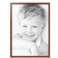 thumbnail image 2 of ArtToFrames 20x28 Inch Walnut Picture Frame, This Brown Wood Poster Frame is Great for Your Art or Photos, Comes with 060 Plexi Glass (4215), 2 of 8