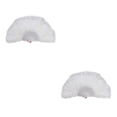 thumbnail image 1 of Advancent Abanico de plumas para decoración, manualidades, fiestas, Cosplay, adorno de mano para el hogar, abanicos decorativos, presente, baile, boda, Type1 NO1 Advancent CBP089784, 1 of 5