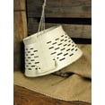 thumbnail image 4 of Event Lighting Large Olive Bucket Pendant Lamp Light Distressed Rustic White, 4 of 4