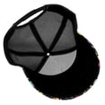 thumbnail image 7 of Lsque Colorful Geometric Figures Printed Trucker Hat - Baseball Cap for Men Women - Breathable Mesh Side, Adjustable Fit - for Casual Wear, 7 of 7