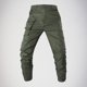 thumbnail image 1 of Pantalones largos para hombre, finos, de moda, de color sólido, para actividades al aire libre, con múltiples bolsillos, de poliéster., 1 of 9