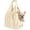 Beige, variant on Dog Purse Carrier for Small Dogs and Cats, Soft-Sided Puppy Tote Bag Under 15 lbs, Lightweight Pet Carrier with 4 Pockets, Smart Zipper Lock, Pet Travel Bag for Travel Outdoor (Black)