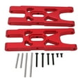 thumbnail image 1 of RC Front Rear Lower Suspension Arm, Anti Bending Aluminum Alloy RC Car Metal Suspension Arm Stable Driving  For Racing Red, 1 of 8