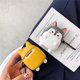 thumbnail image 3 of 2 piezas de fundas protectoras para auriculares Airpods con diseño de perro Corgi estéreo de dibujos animados, accesorios de carga inalámbrica para auriculares Airpods de silicona suave., 3 of 5