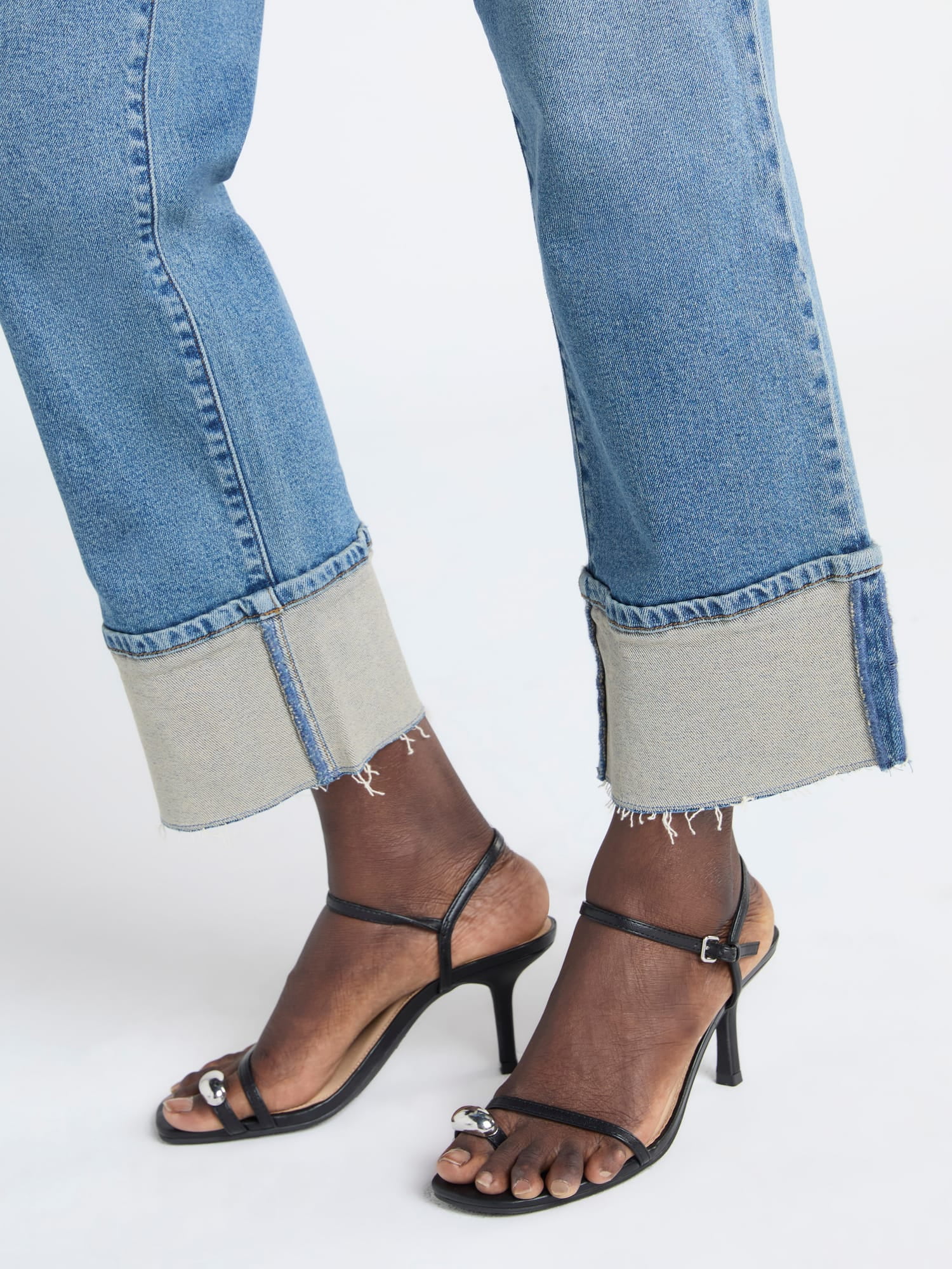 Scoop Women's and Women's Plus Benton Cuffed Ankle Jeans, 25", 27", and 29" Inseams, Sizes 0-26W