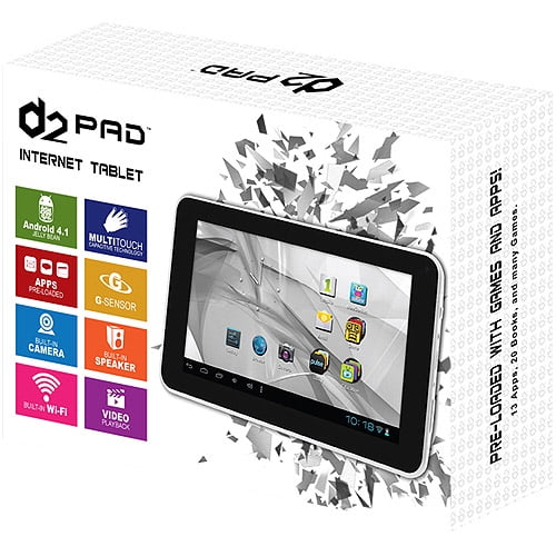 D2 Pad 7 Tablet 4gb Memory Walmart Com Walmart Com