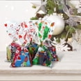 thumbnail image 2 of Yuarrent Bolsa de embalaje de dulces de Navidad de 50 Uds., bolsa de regalo de Papá Noel, almacenamiento de galletas y aperitivos, de bolsillo OPP, Type3 NO3 Yuarrent HA001657-04, 2 of 6