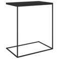 thumbnail image 3 of vidaXL Side Table Black 55x35x66 cm Engineered Wood, 3 of 5