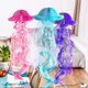thumbnail image 4 of 3 Pcs Mermaid Birthday Party Decorations Paper Honeycomb Paper Jellyfish Lantern Gift, 4 of 5