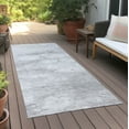 thumbnail image 6 of Addison Rugs Chantille Indoor/Outdoor Transitional Abstract Silver Washable Runner Rug, 2'3" x 7'6", 6 of 6