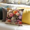 thumbnail image 3 of FCXZI Home Decor Throw Pillow Cover Floral Design for Sofa Couch 20x20in, 3 of 5