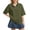 Army Green_#01, variant on Sewkxo Women Short Sleeve Solid Color Polo Shirt Oversized Collar Y2k Pullover T Shirt Casual Loose Streetwear Rugby Sweatshirt,Red L