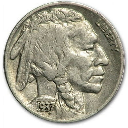 1937 Buffalo Nickel Good 