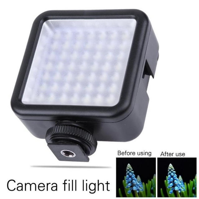 stanreset W49 Pocket LED Video Light Camera Fill Light 49 LED Fill Lights Camera Studio News Wedding Video Fill Light