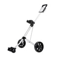 thumbnail image 3 of S SERENABLE Chariot de Golf Pull Push Extérieur Équipement de Golf Professionnel Compact avec 2 Roues, 3 of 9