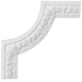 thumbnail image 1 of Ekena Millwork PML06X06NE-2 6 In. W X 6 In. H X .5 In. P Architectural Nexus Acanthus Leaf Panel Moulding Corner, 1 of 1
