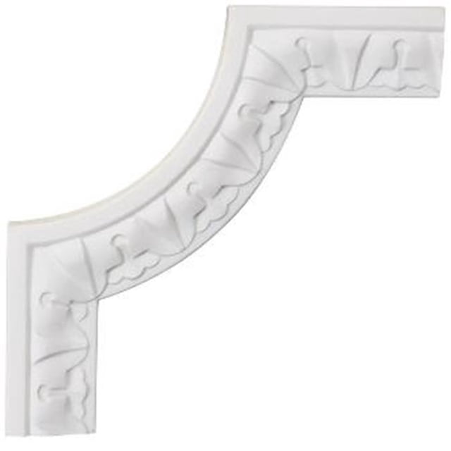 Ekena Millwork PML06X06NE-2 6 In. W X 6 In. H X .5 In. P Architectural Nexus Acanthus Leaf Panel Moulding Corner