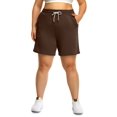 thumbnail image 1 of POSESHE Women's Plus Size High Waisted Yoga Pants, Casual Running Shorts Pants, L-5X, 1 of 5