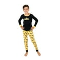 thumbnail image 4 of Leveret Kids Boys Girls Two Piece Cotton Pajamas Taxi 14 Year, 4 of 6