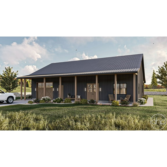 Advanced House Plans: Builder Ready Blueprints | Springer Farm 30357 | 1 Story Plan