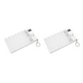 thumbnail image 4 of Monstrate Caja de recordatorio de pastillas de 28 rejillas semanal de ABS para el hogar con alarma electrónica, organizador de tabletas de viaje para Blanco 2piezas Monstrate CBP157930, 4 of 6