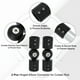 thumbnail image 3 of Conector de Varilla de Cortina de Esquina Uxcell, 2 Pcs Conector de Varilla de Cortina Ajustable para Varilla de 1", Negro, 3 of 7