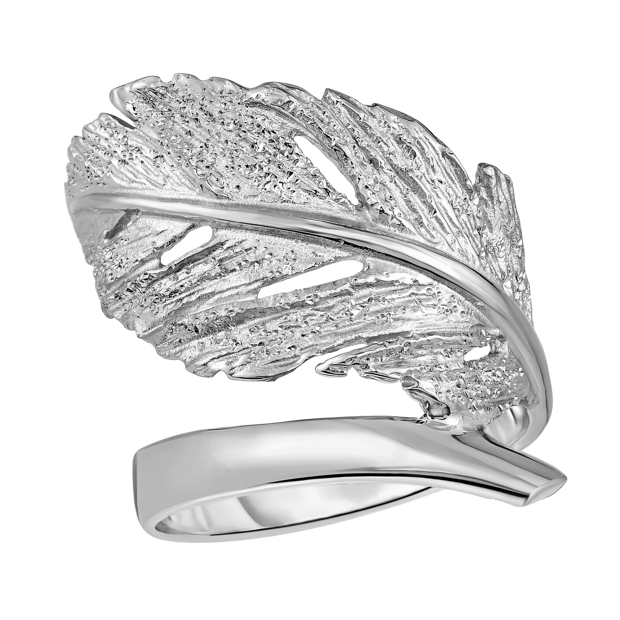 Sterling Silver Leaf Design Ring Size 7 Walmart Canada