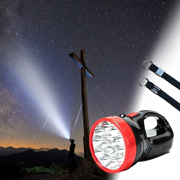 EGNMCR Camping & Hiking LED Flashlight 15 Lamp Beads Super Bright Rechargeable Camping Flashlight Table Lamp Outdoor Lighting flash light