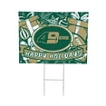 thumbnail image 4 of Charlotte 49ers 24" x 18" Happy Holidays Christmas Outdoor Staked Yard Sign, 4 of 5