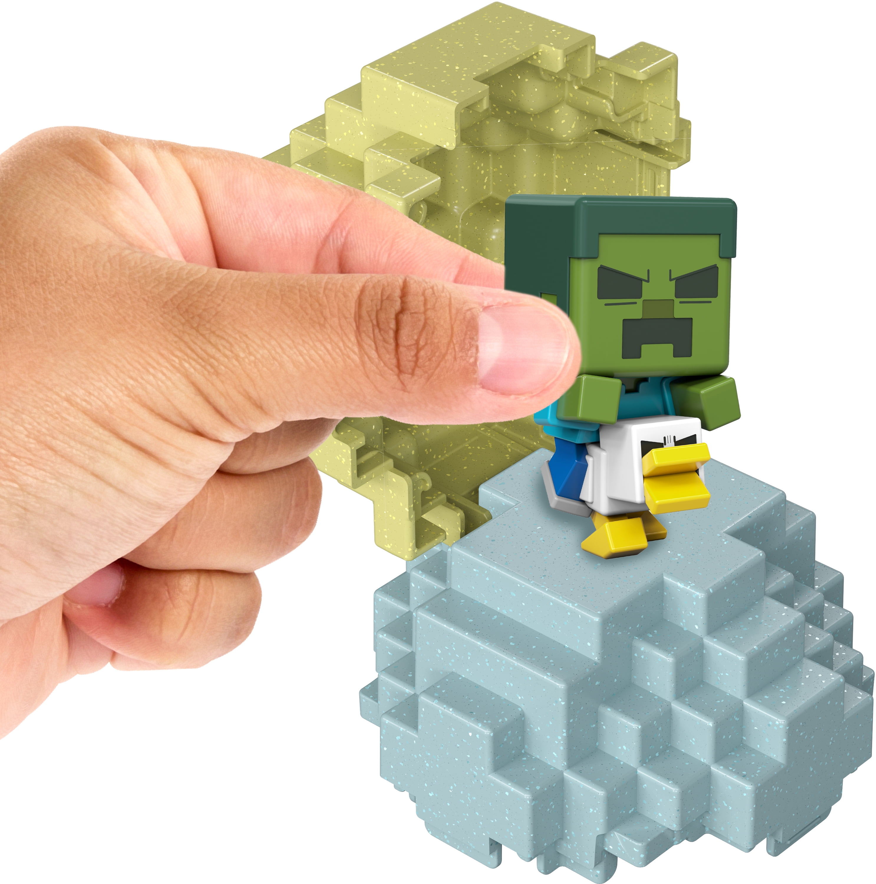 Minecraft Mini Mode Spawn Egg Zombie Chicken with Surprise Mini Figure Inspired the Movie