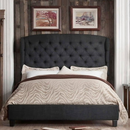 Rosevera cicilia upholstered wingback headboard deals